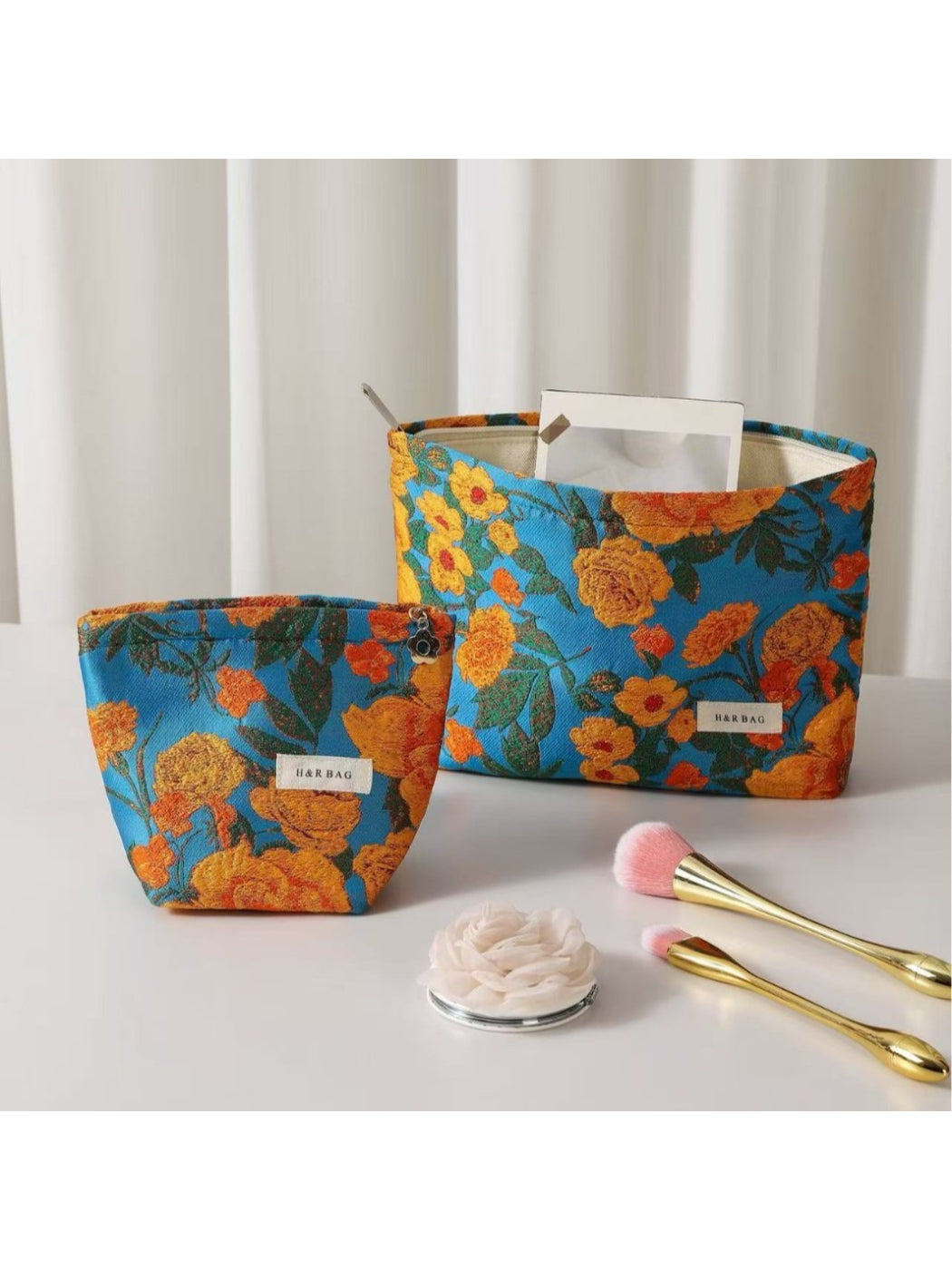 Cosbai - Garden Bloom Cosmetic Bag