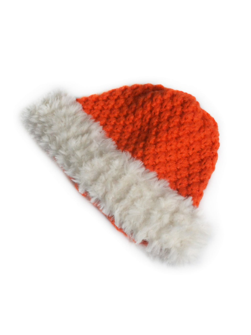 Haila - Cozy Fuzzy Trim Textured Knit Beanie