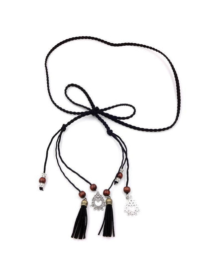 Hairish - Boho Tassel Pendant Hair Tie