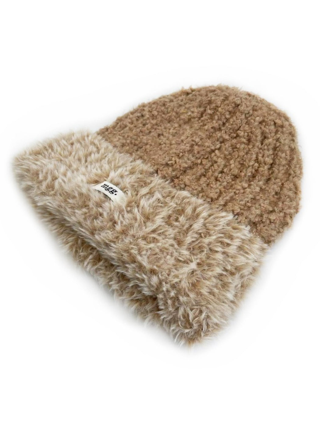 Haila – Fuzzy Contrast Trim Beanie