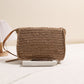 Cosbai - Boho Brown Floral Flip-Top Crossbody Bag