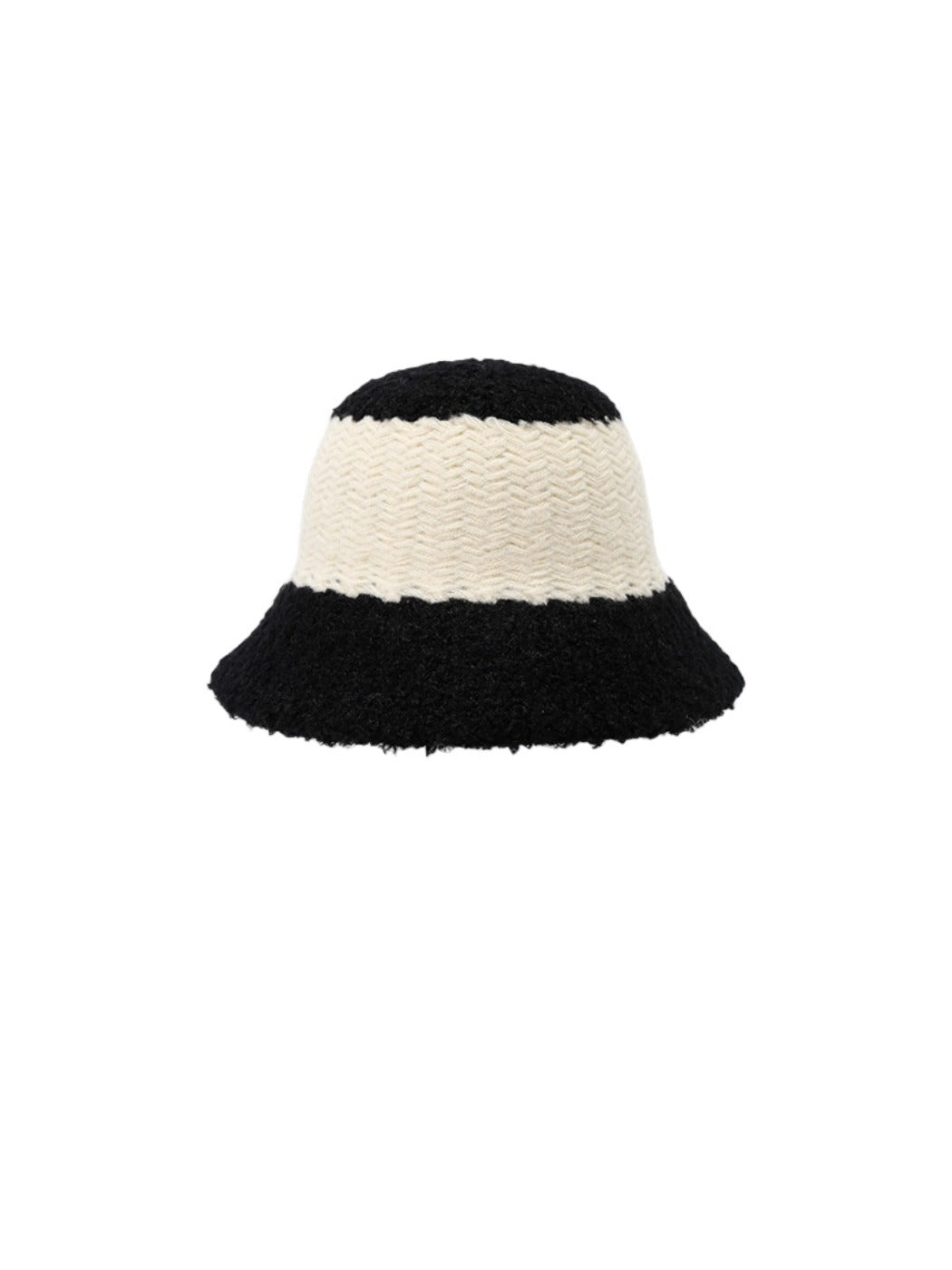 Haila – Two-Tone Fuzzy Bucket Hat