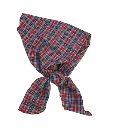 Scarvii - Elegant Japanese plaid scarf – versatile and fashionable