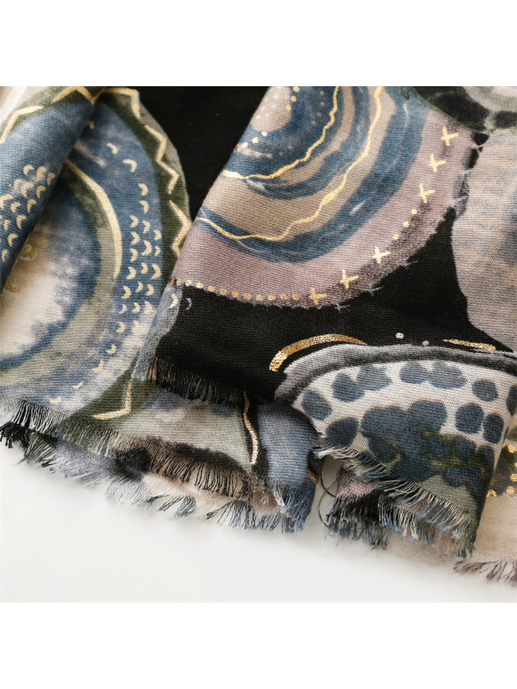 Scarvii - Soft Graphic Pattern Spring Summer Scarf