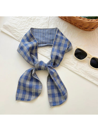 Scarvii Double Sided Check Neck Scarf product image