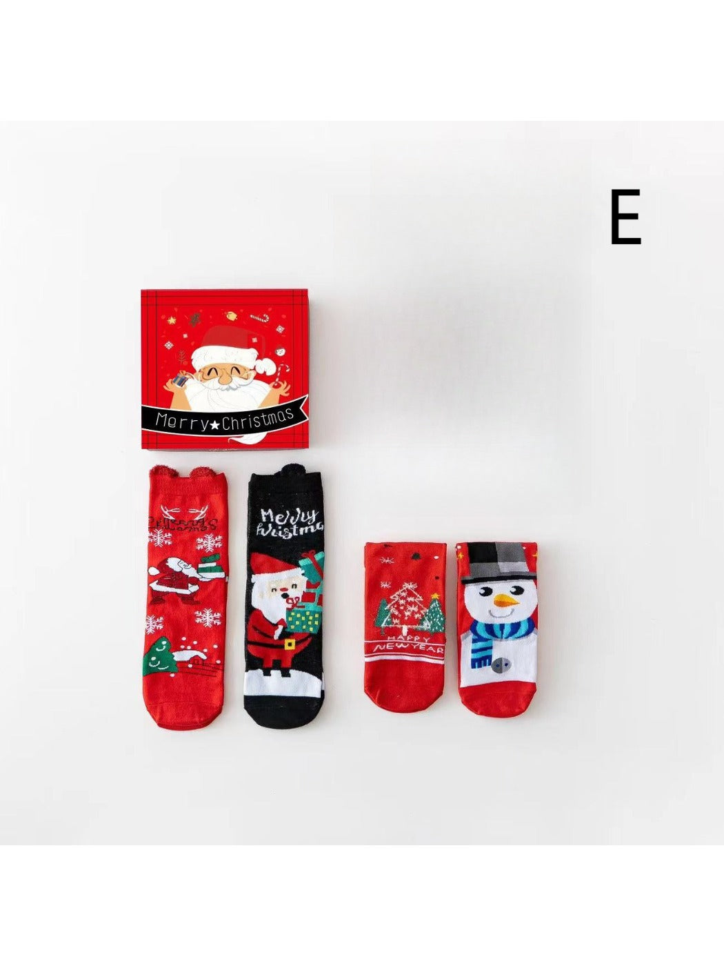 Rufia - Christmas Socks Gift Box Set - Cute & Festive