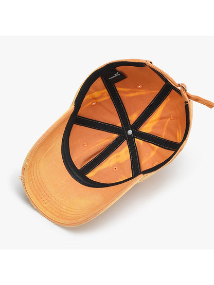 Haila - Vintage Style Round Crown Baseball Cap