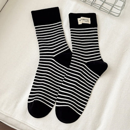 Rufia - Timeless Striped Crew Socks