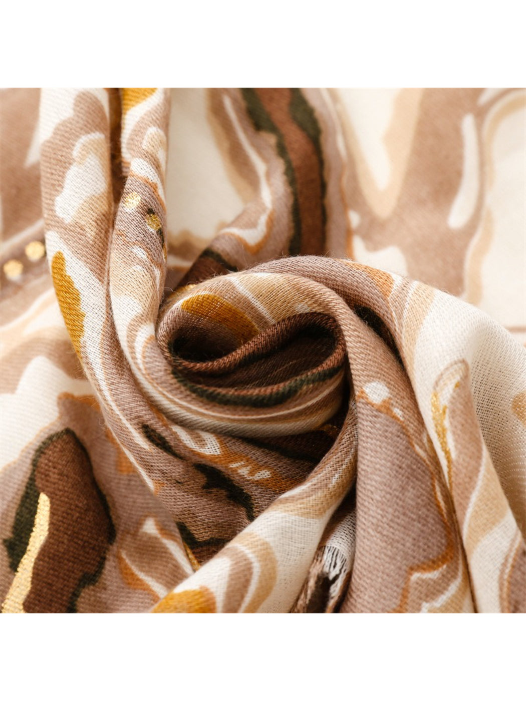 Scarvii - Abstract Marble Print Scarf