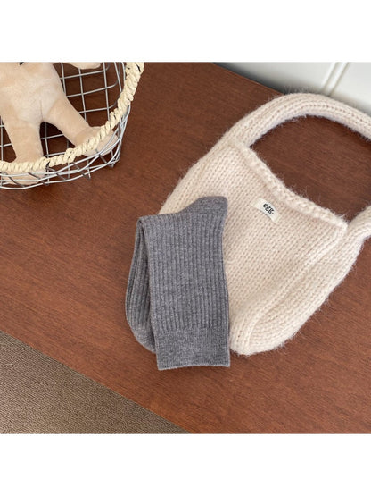 Rufia - Vintage Warm Cozy Winter Mid-Calf Socks