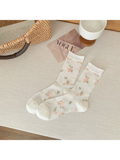 Rufia - Romantic Sheer Crew Socks product image 6