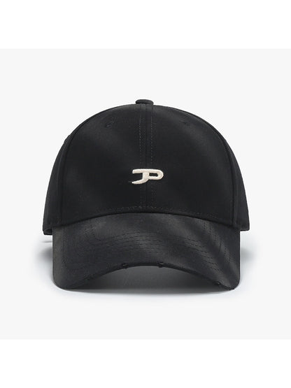 Haila - Round Crown Adjustable Curved Brim Baseball Cap