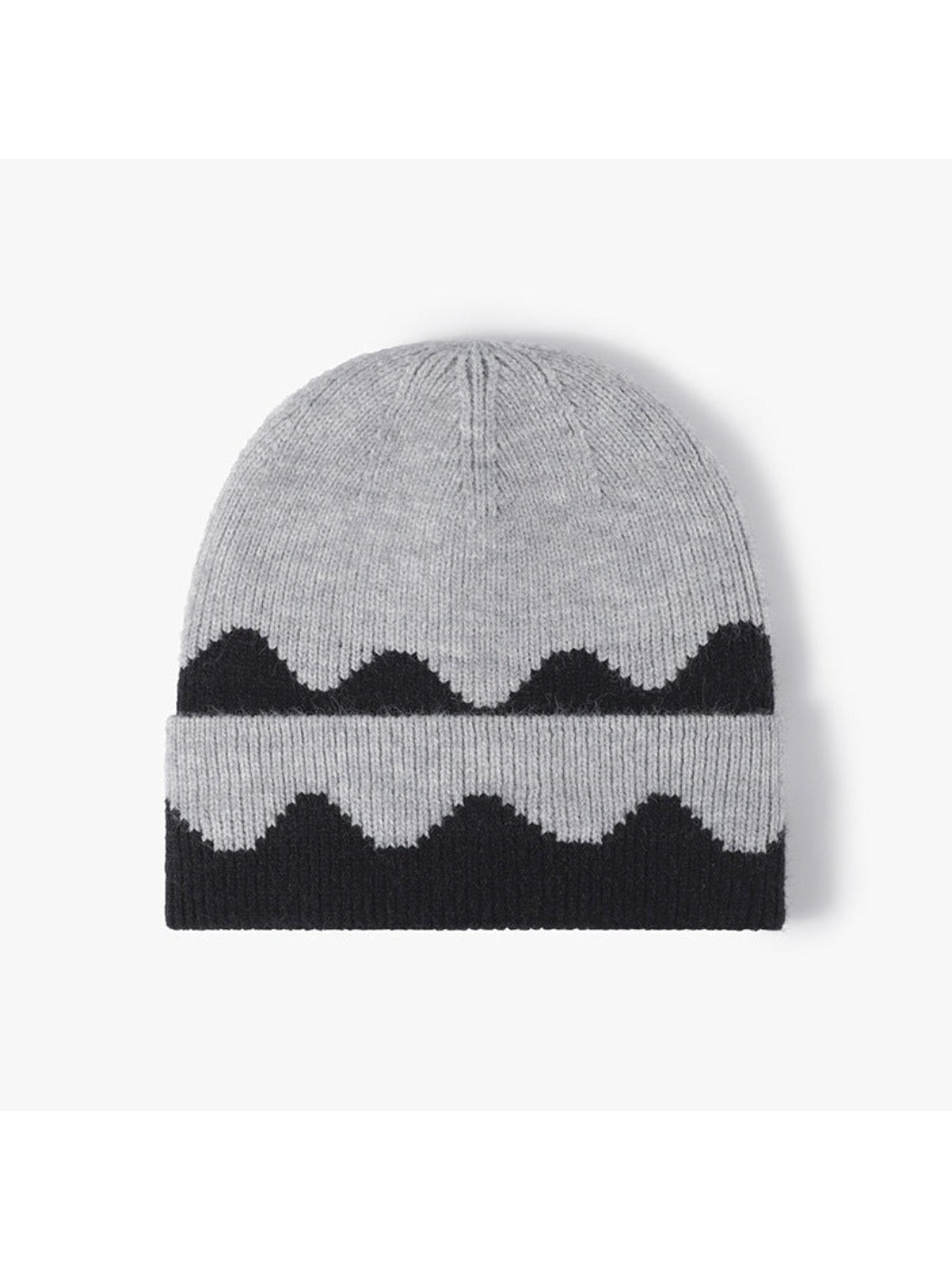 Haila - Wave Colorblock Cuffed Beanie