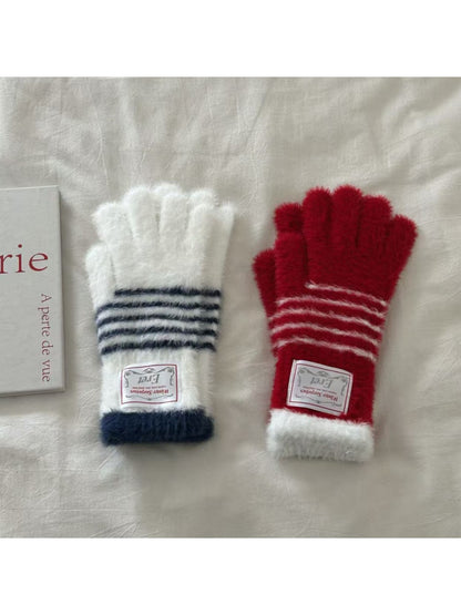 Gloving - Women’s Touchscreen Stripe Gloves