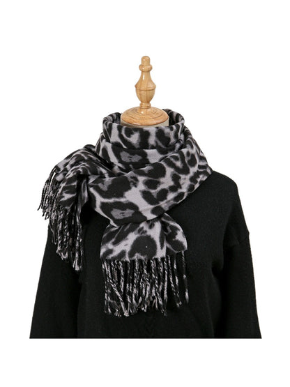 Scarvii - Leopard Print Winter Neck Scarf