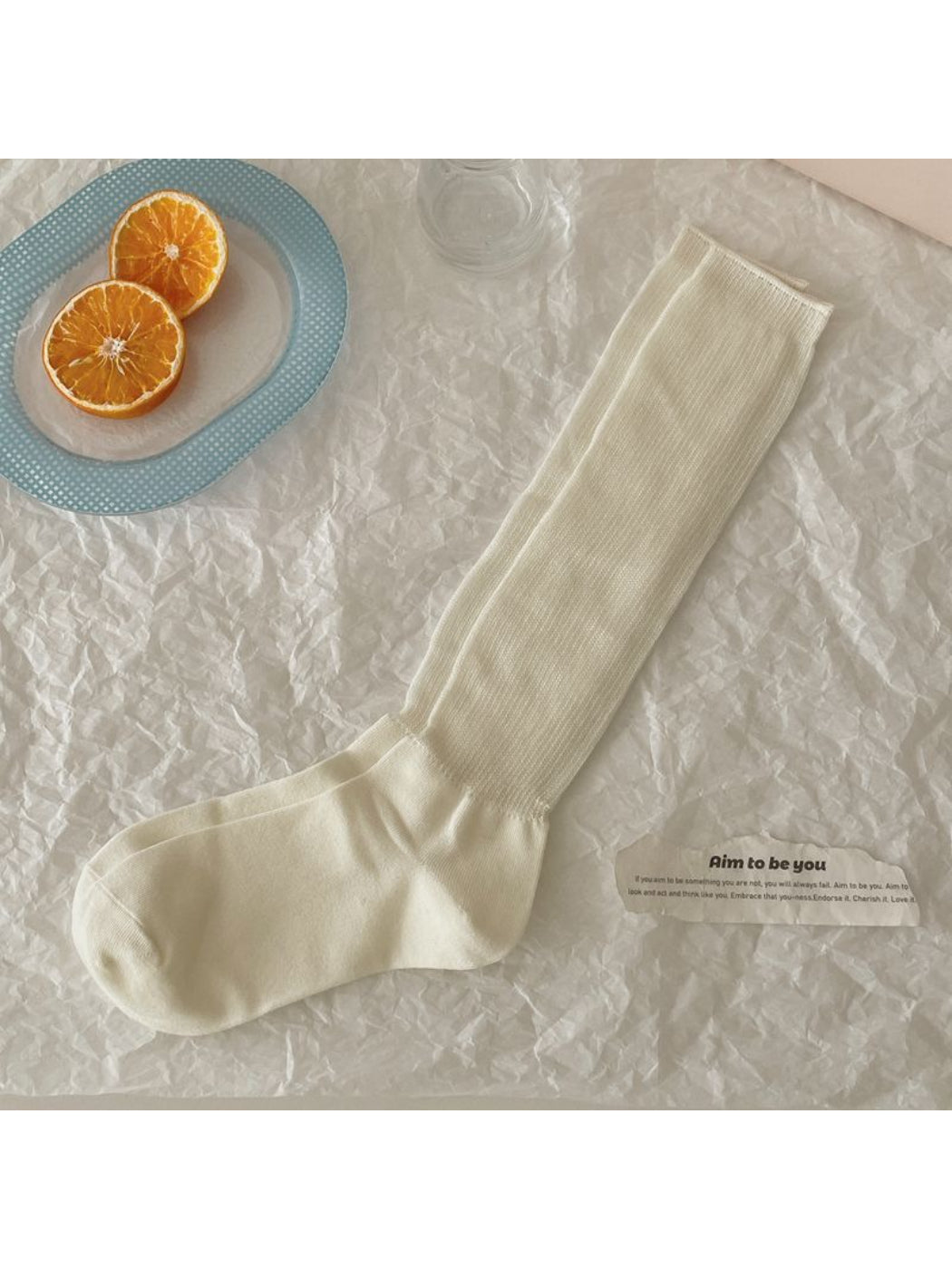 Rufia - Classic Rib Knit Crew Socks product image 8