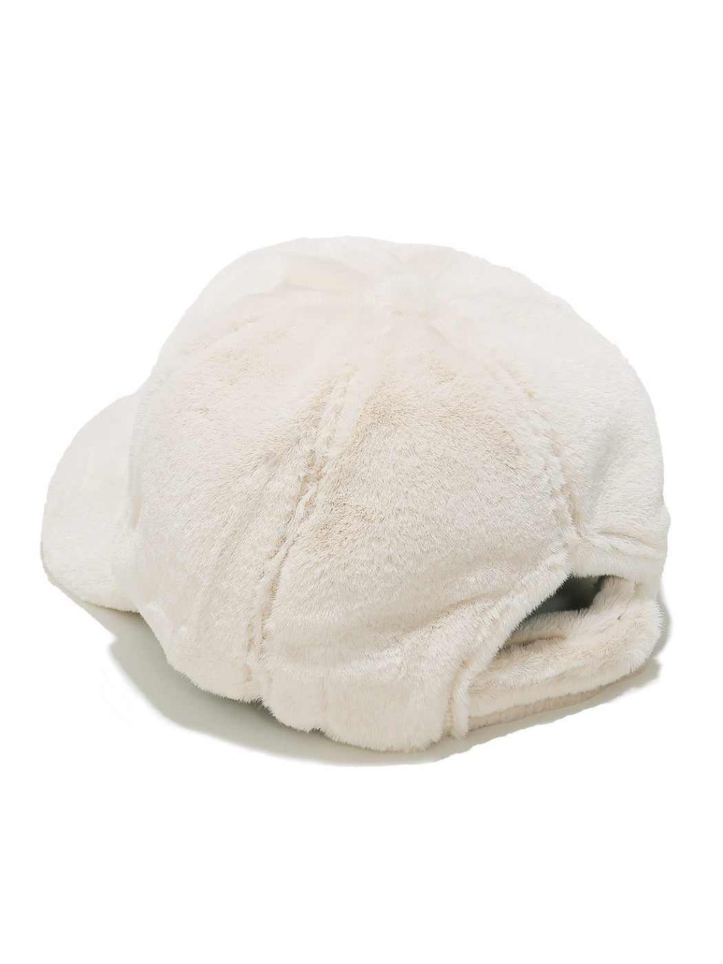 Haila Fuzzy Plush Baseball Cap