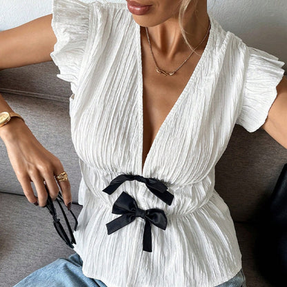 Crosa - Bow Blouse