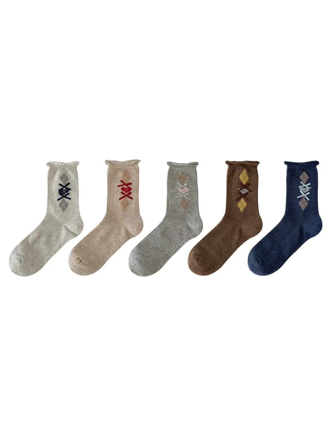 Rufia - Fold-Over Cuff Crew Socks