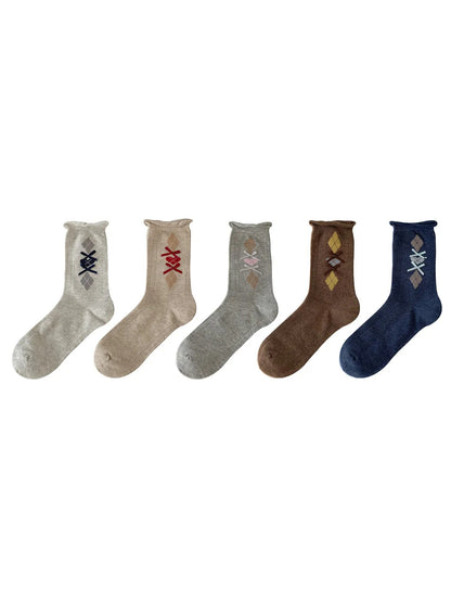Rufia - Fold-Over Cuff Crew Socks