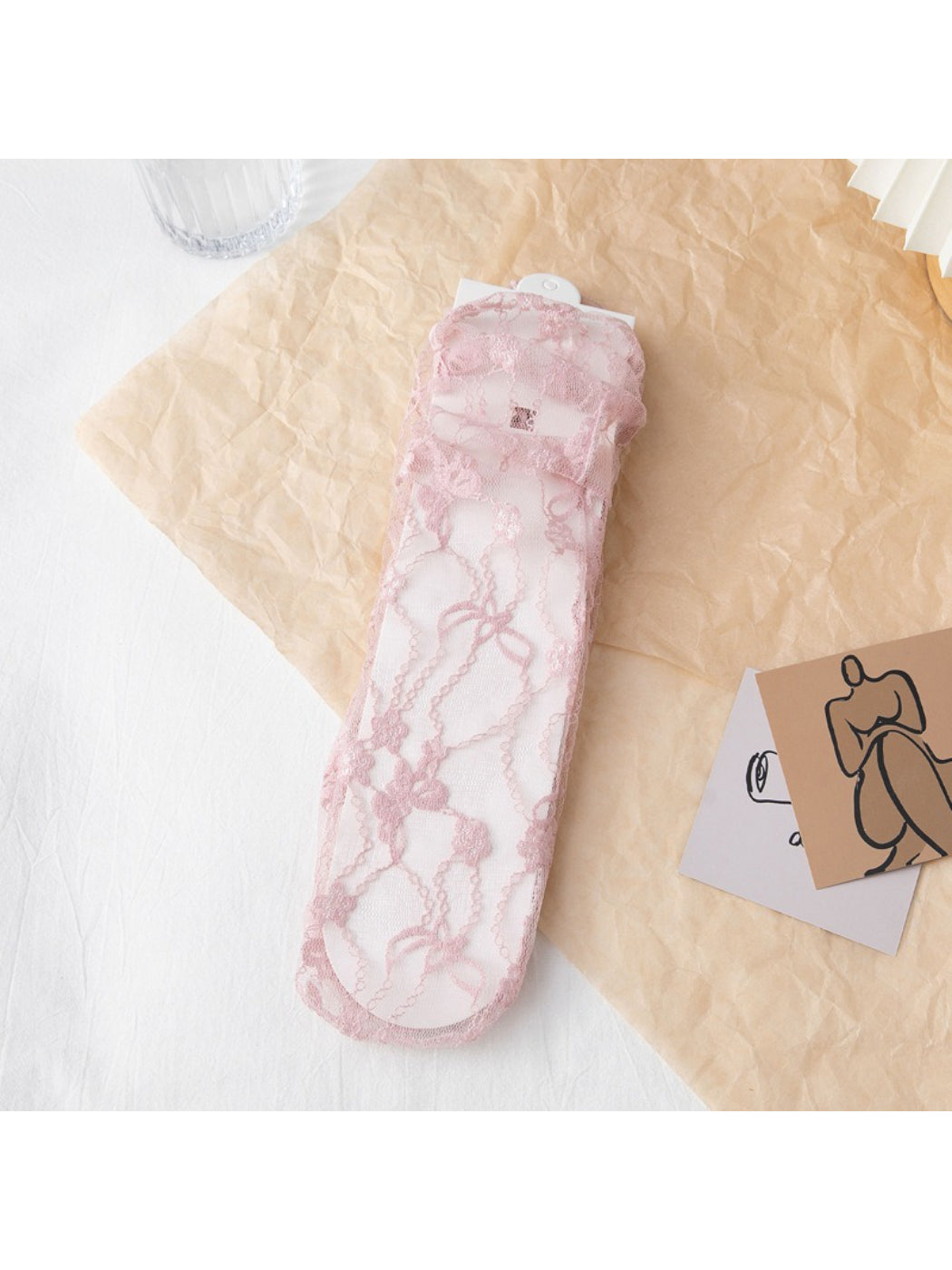 Rufia - Soft Lace Sheer Socks