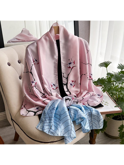 Scarvii - Blossom Branch Print Scarf