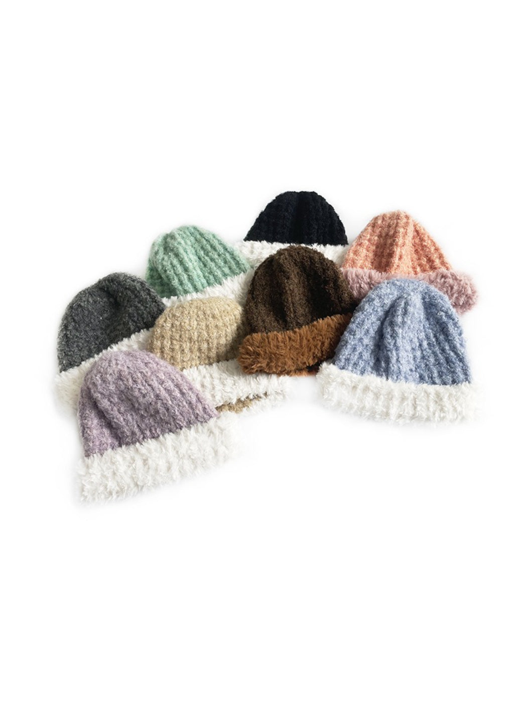 Haila - Soft Plush Cuffed Knit Beanie