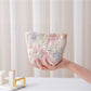 Cosbai - Sweet Floral Cosmetic Organizer Bag
