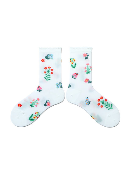 Rufia - Fresh Style Cute Mid-calf Socks – Sweet & Simple