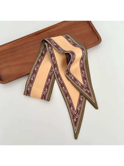 Scarvii Ditsy Floral Skinny Scarf