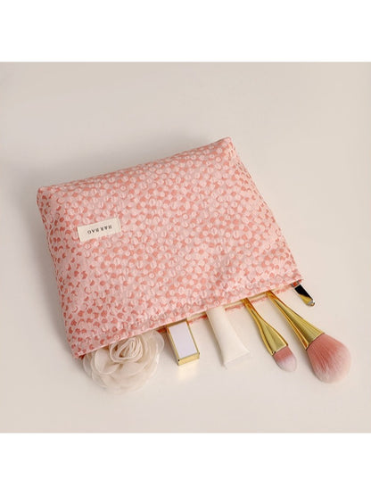 Cosbai - Print Travel Cosmetic Pouch Bag