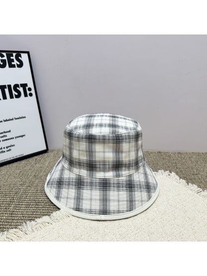 Haila - Plaid Reversible Bucket Hat