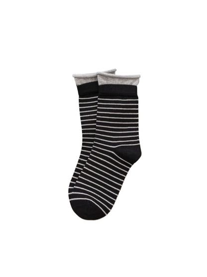 Rufia – Colorblock Stripe Mid-Calf Socks