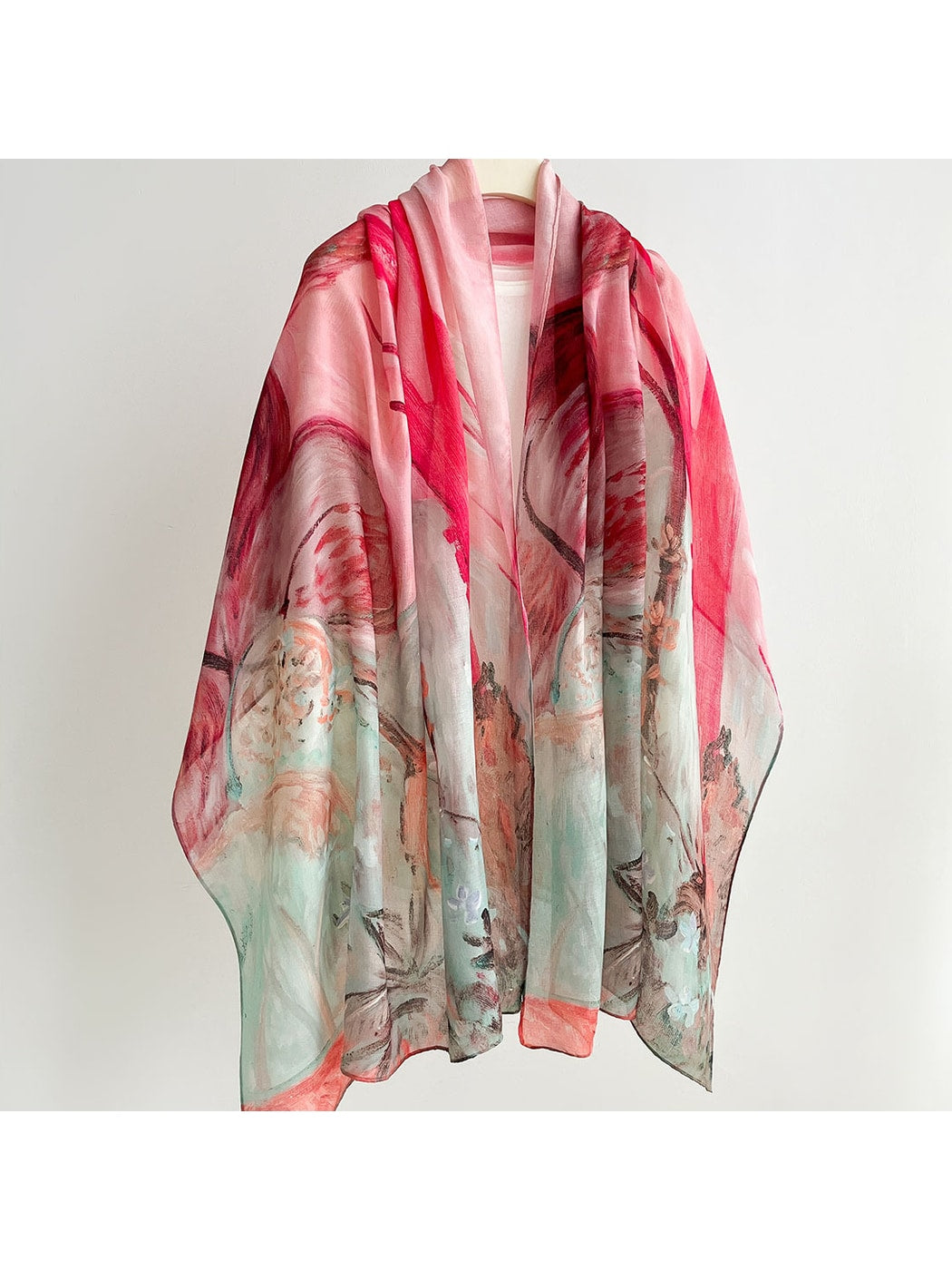 Scarvii - Flowing Art Print Summer Wrap Scarf