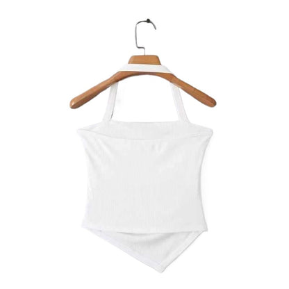 Vesty - Solid Knit Halter Top - Bacis & Sexy