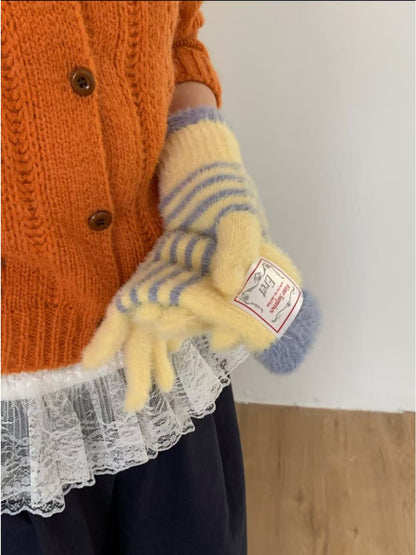 Gloving - Women’s Touchscreen Stripe Gloves