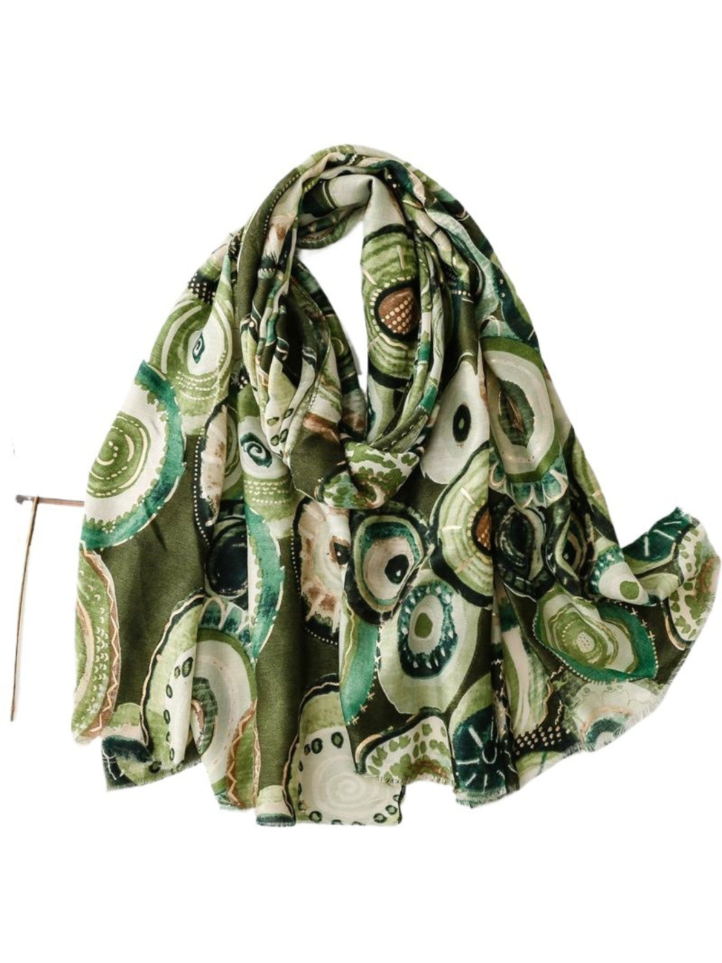 Scarvii - Soft Graphic Pattern Spring Summer Scarf