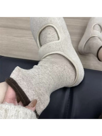 Rufia - Soft Roll-Edge Crew Socks