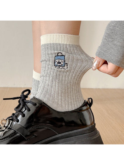 Rufia - Preppy Stripe Bow Crew Socks product image 3