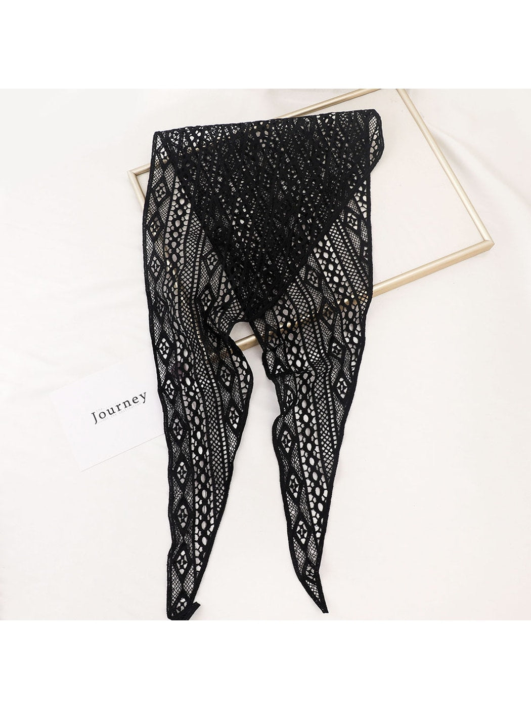 Scarvii - Retro Hollow Triangle Bandana Scarf