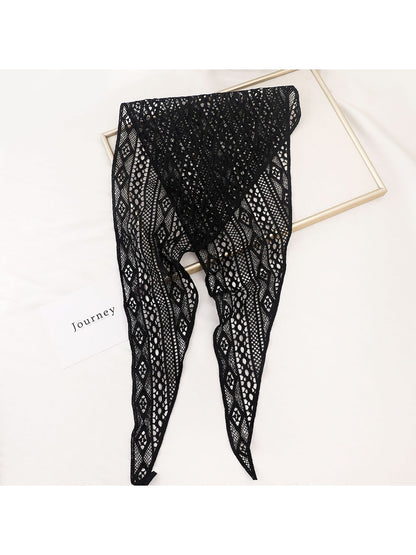 Scarvii - Retro Hollow Triangle Bandana Scarf