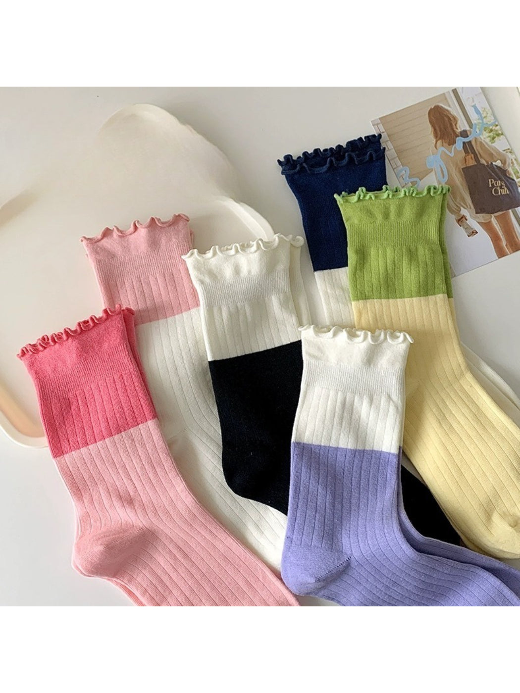 Rufia - Sweet Ruffle Calf Socks product image 1