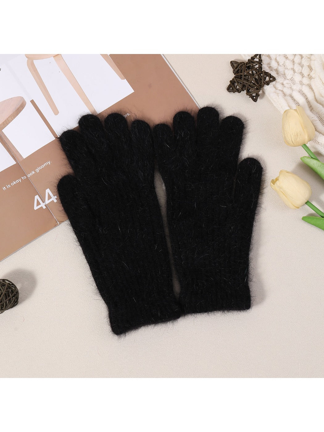 Gloving - Solid Color Touchscreen Winter Gloves