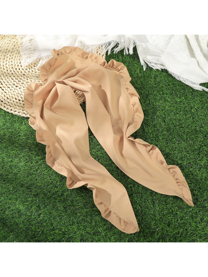 Scarvii Ruffle Edge Bandana Headband