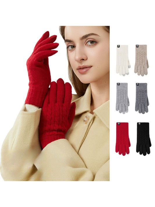 Gloving - Cable Knit Touchscreen Winter Gloves