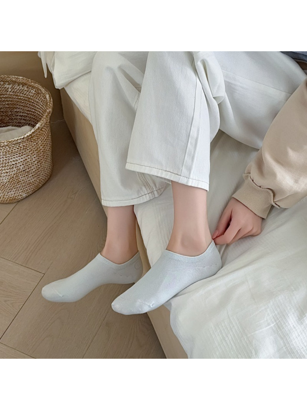 Rufia - Pastel Letter No-Show Socks product image 3