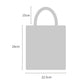 Cosbai - Black & White Large Capacity Tote Bag - Bold & Spacious
