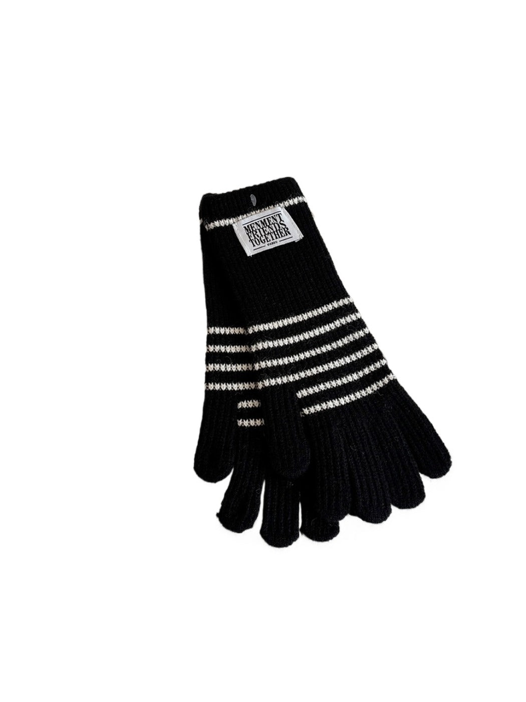 Gloving - Striped Women's Gloves with Tag
