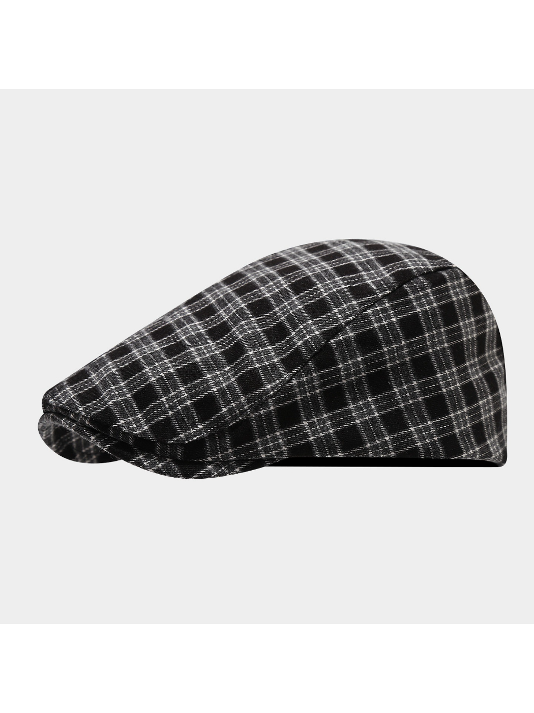 Haila - Vintage Plaid Newsboy Cap