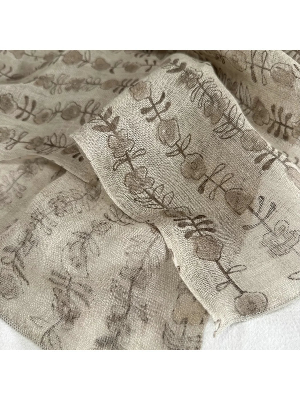 Scarvii - Abstract Floral Sketch Square Scarf